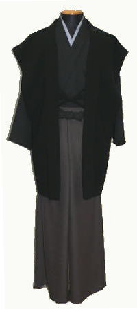 紳士袴スーツ（袖なし羽織、半着、紳士袴）